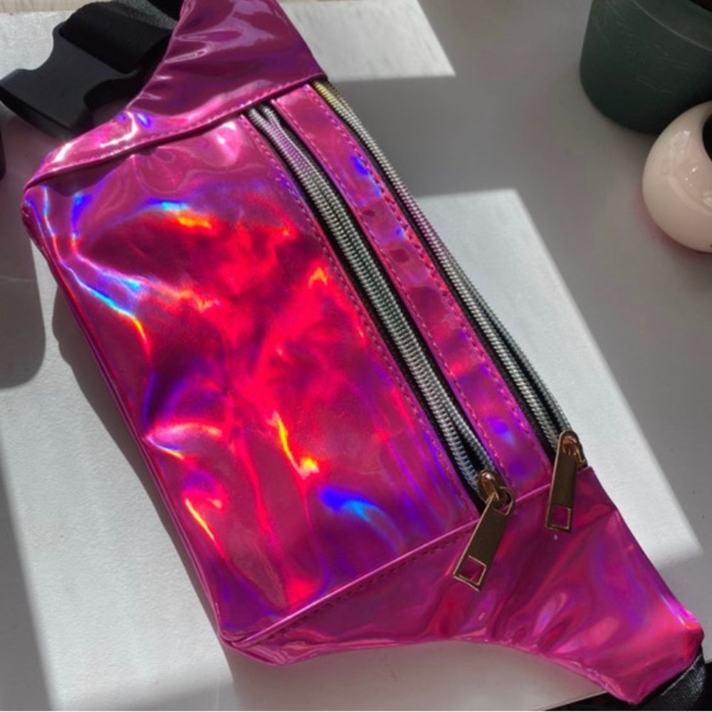 Holographic fanny pack